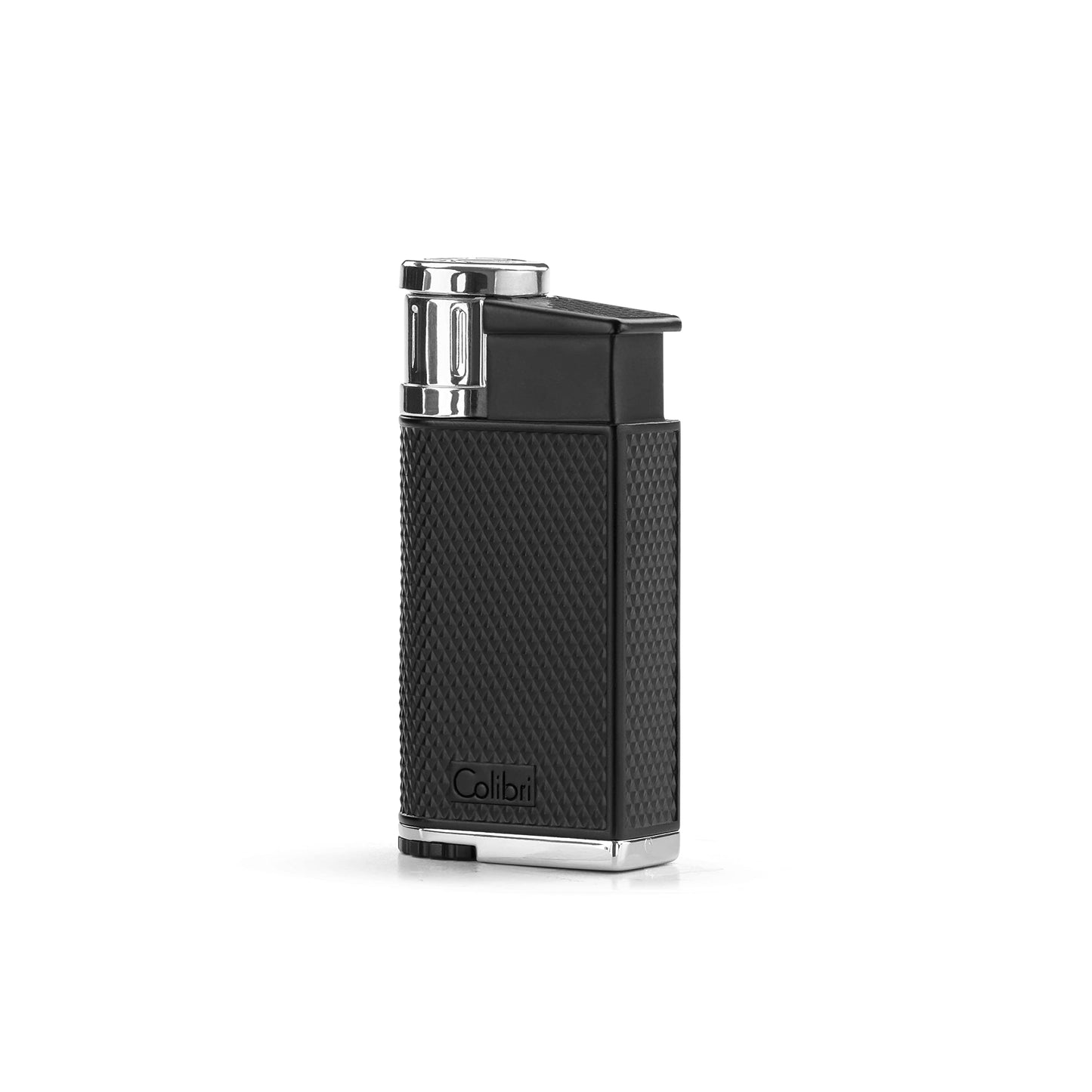 Briquet Colibri Evo Jet Flame | Allume-Cigare et Cigarettes | Résistant au Vent | Fonctionne avec du Butane (Non Inclus) | Coffret Cadeau élégant | Garantie de Deux Ans