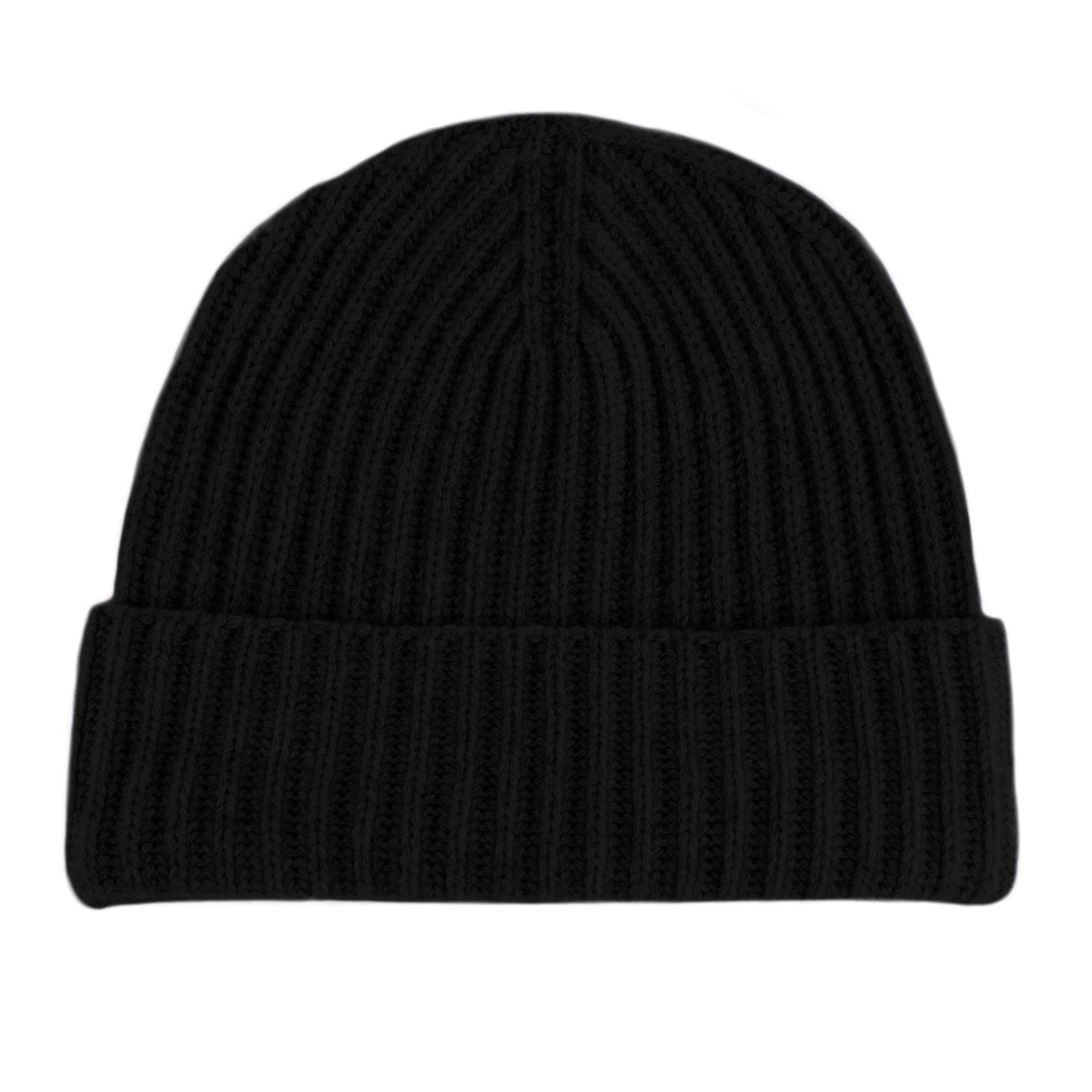 Love Cashmere Bonnet en Maille Côtelée pour Homme 100% Cachemire - Fait Main à Écosse