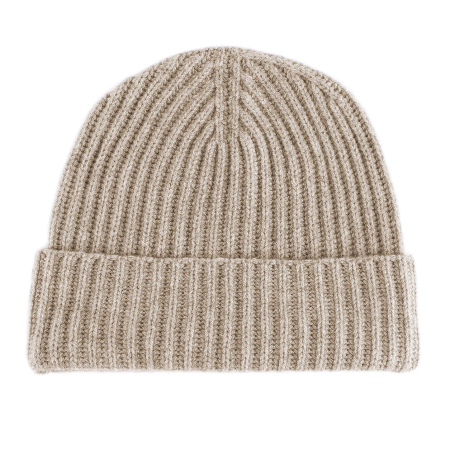 Love Cashmere Bonnet en Maille Côtelée pour Homme 100% Cachemire - Fait Main à Écosse