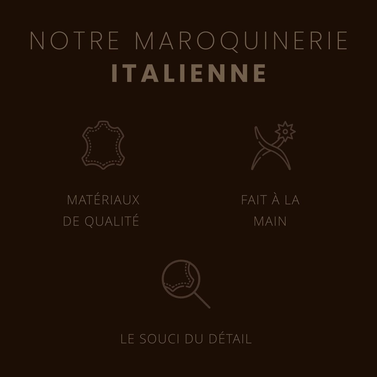 Ensemble de bureau 6 pièces – 100% cuir pleine fleur – Fabriqué à la main en Italie par des artisans experts – Élégant et fonctionnel, idéal pour le bureau - Noir