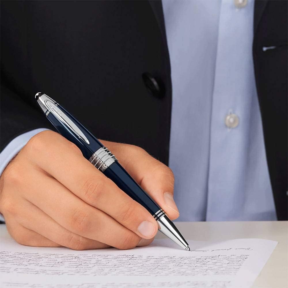 Montblanc penna a sfera John F. Kennedy edizione speciale blu 111046 - Default Title