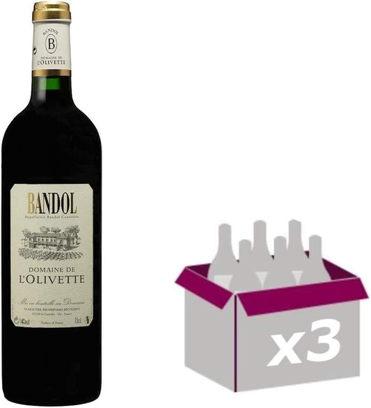 Domaine de l'Olivette - Bandol Rouge 2020 3 * 75cl
