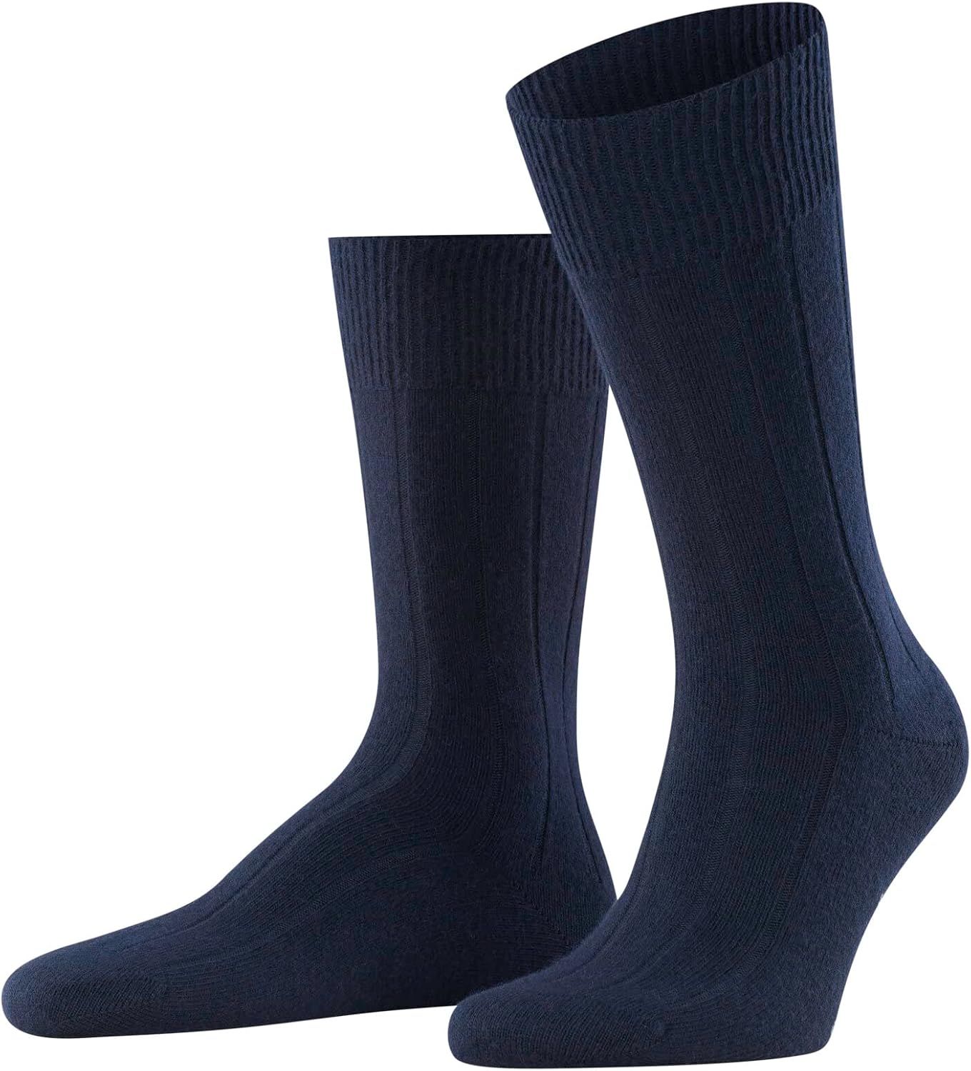 FALKE homme Lhasa Rib chaussettes respirantes régulation climatique anti-odeur durables laine cachemire épaisses chaudes couture plate aux orteils tenues décontractées et travail 1 paire