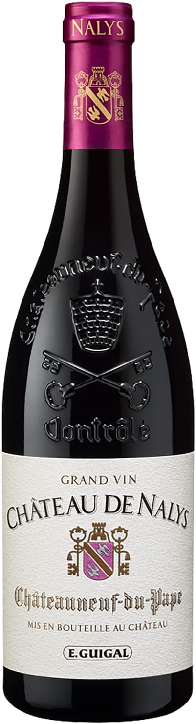 Châteauneuf-du-Pape - Rouge 2019 - Château de Nalys - Vin Rouge de la Vallée du Rhône (75cl)