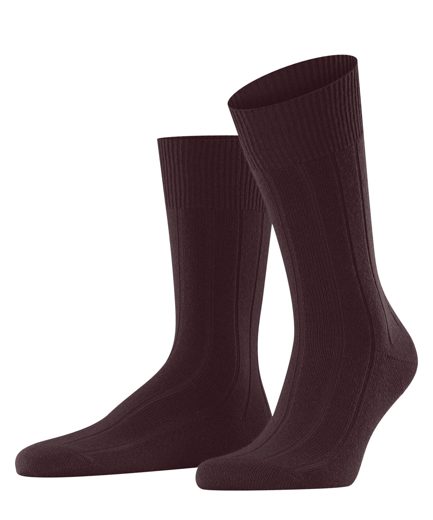 FALKE homme Lhasa Rib chaussettes respirantes régulation climatique anti-odeur durables laine cachemire épaisses chaudes couture plate aux orteils tenues décontractées et travail 1 paire