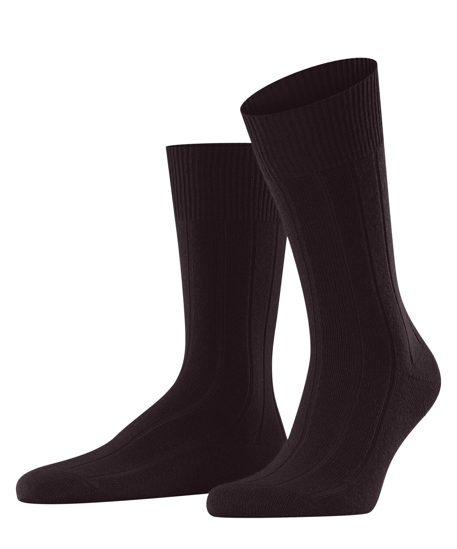 FALKE homme Lhasa Rib chaussettes respirantes régulation climatique anti-odeur durables laine cachemire épaisses chaudes couture plate aux orteils tenues décontractées et travail 1 paire