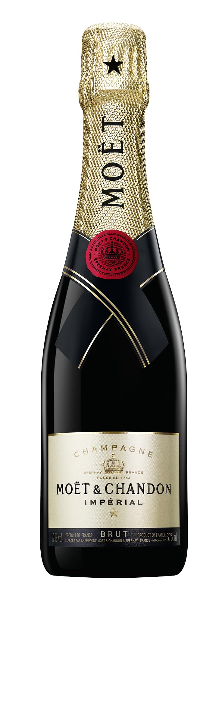 Moët & Chandon x Pharrell Williams Brut Impérial Champagne 12,5% 75cl sous étui Édition limitée (Couleur de l'édition aléatoire)