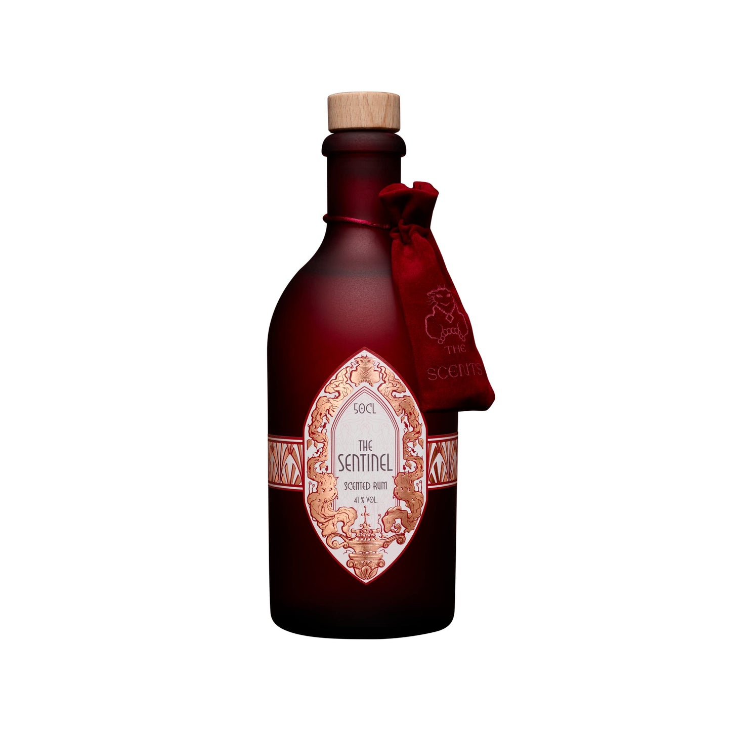 The Sentinel Artefakt Set cadeau | The Sentinel Scented Rum | Set cadeau premium avec 2 verres & livre de cocktails | 100% BIO | PX Sherry | 41% vol. | bouteille individuelle de 500ml