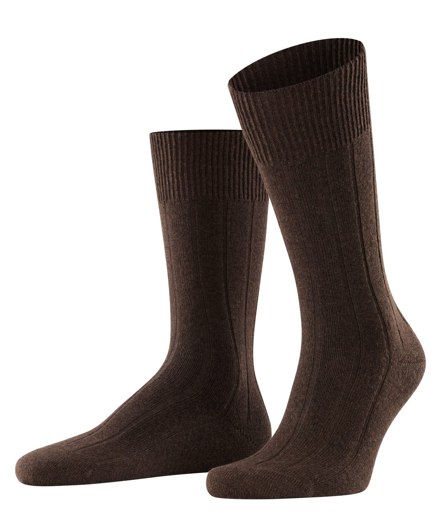 FALKE homme Lhasa Rib chaussettes respirantes régulation climatique anti-odeur durables laine cachemire épaisses chaudes couture plate aux orteils tenues décontractées et travail 1 paire
