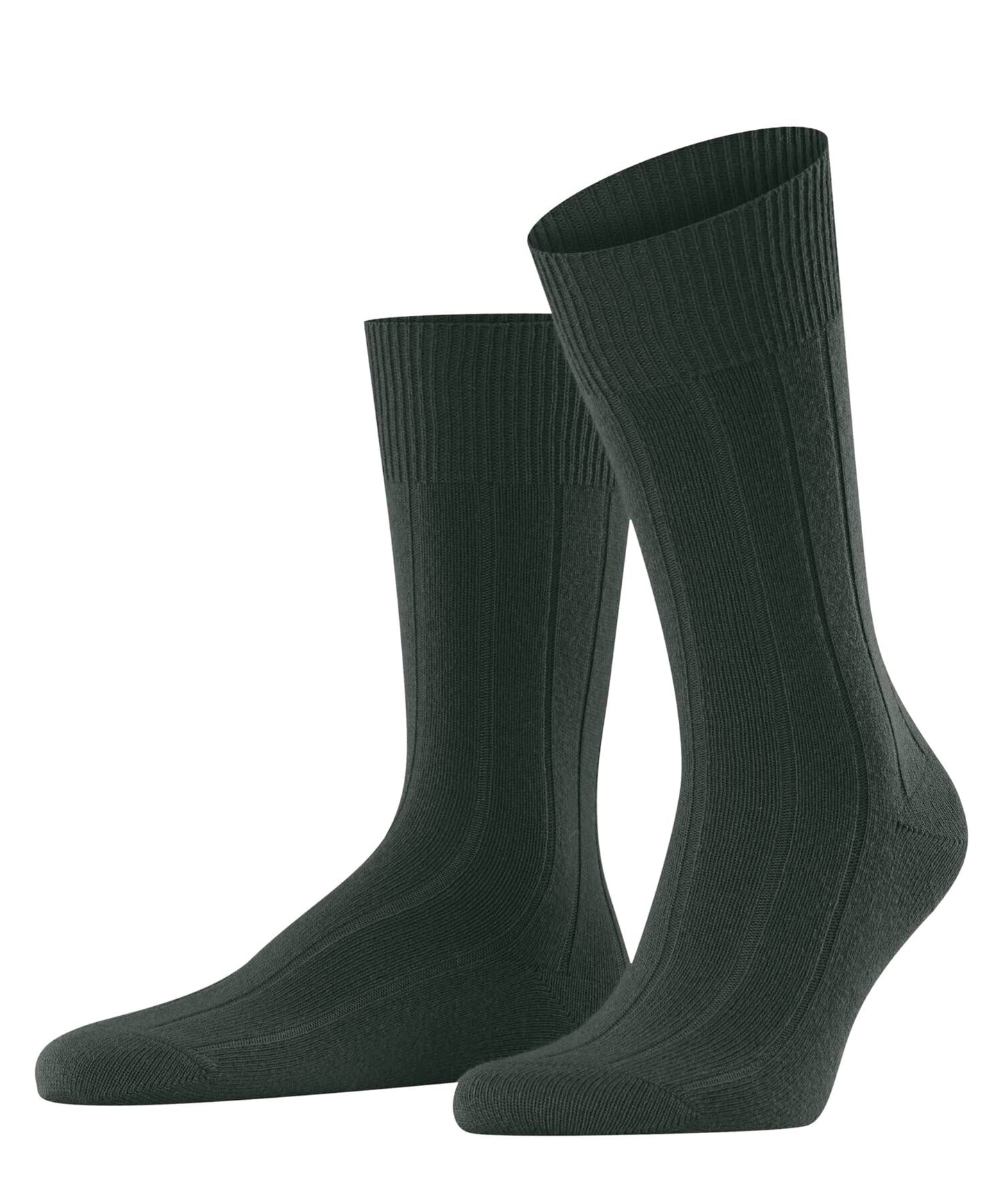 FALKE homme Lhasa Rib chaussettes respirantes régulation climatique anti-odeur durables laine cachemire épaisses chaudes couture plate aux orteils tenues décontractées et travail 1 paire