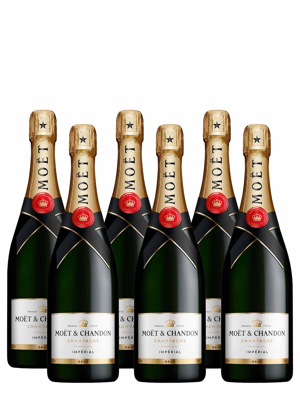 Moët & Chandon x Pharrell Williams Brut Impérial Champagne 12,5% 75cl sous étui Édition limitée (Couleur de l'édition aléatoire)