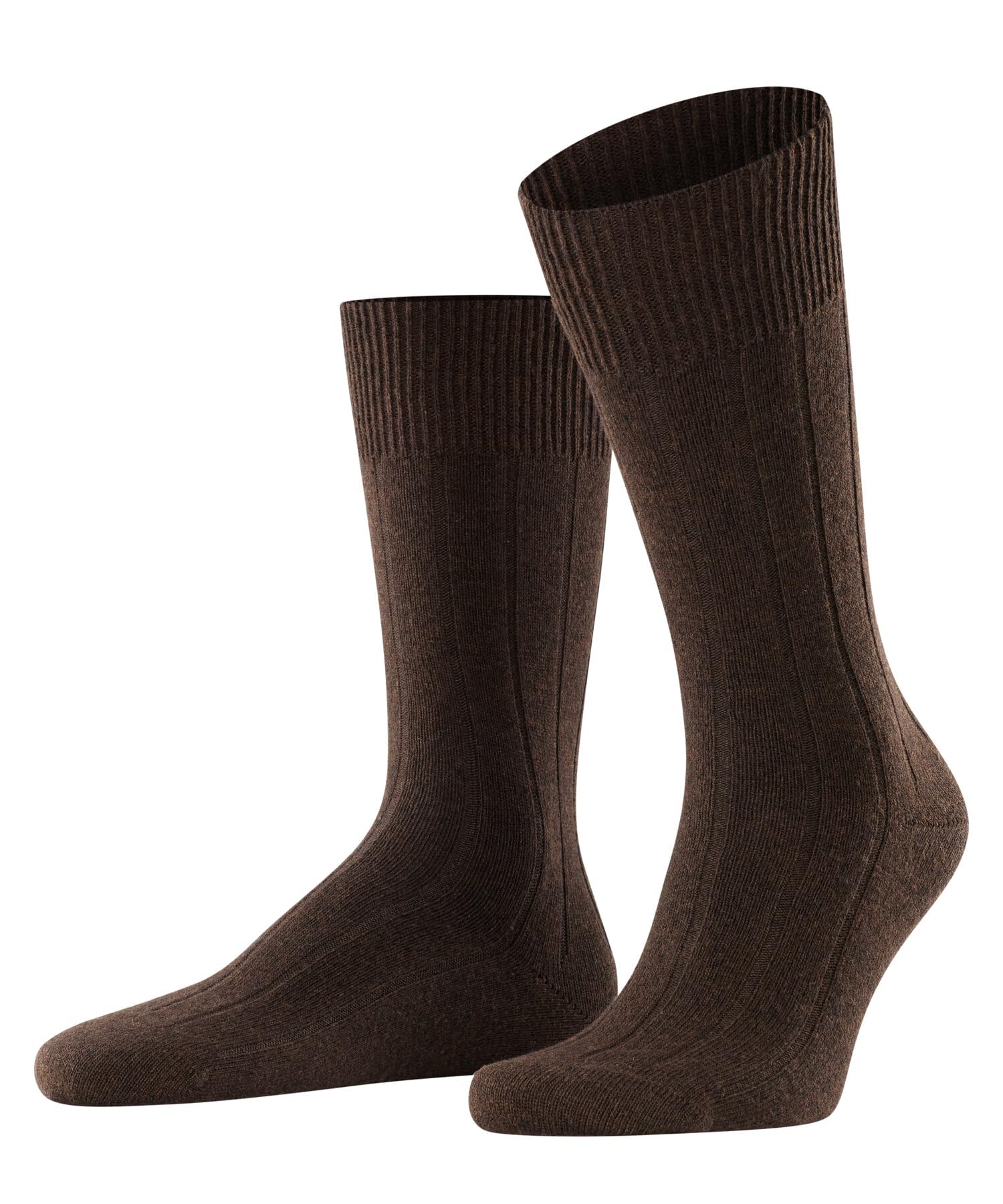 FALKE homme Lhasa Rib chaussettes respirantes régulation climatique anti-odeur durables laine cachemire épaisses chaudes couture plate aux orteils tenues décontractées et travail 1 paire