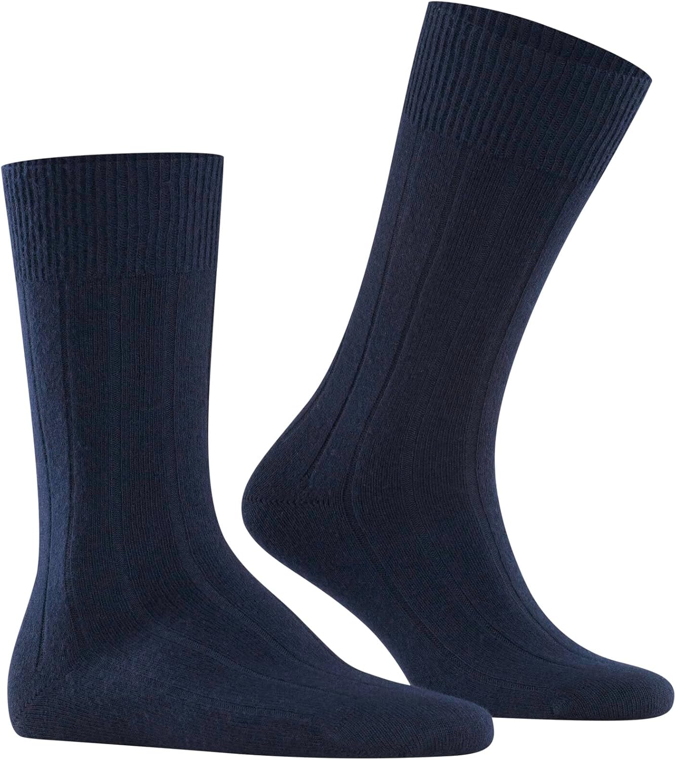 FALKE homme Lhasa Rib chaussettes respirantes régulation climatique anti-odeur durables laine cachemire épaisses chaudes couture plate aux orteils tenues décontractées et travail 1 paire