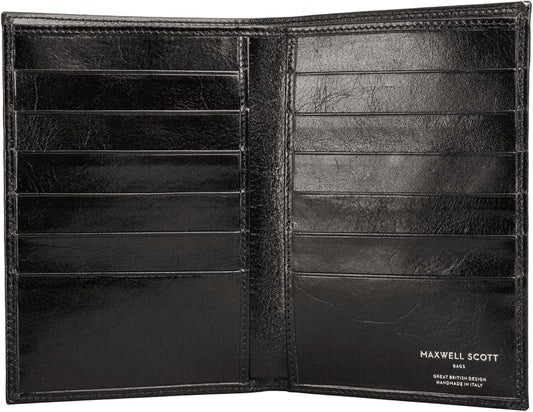 Maxwell Scott Grand Portefeuille Vertical en Cuir Italien pour Homme - Pianillo