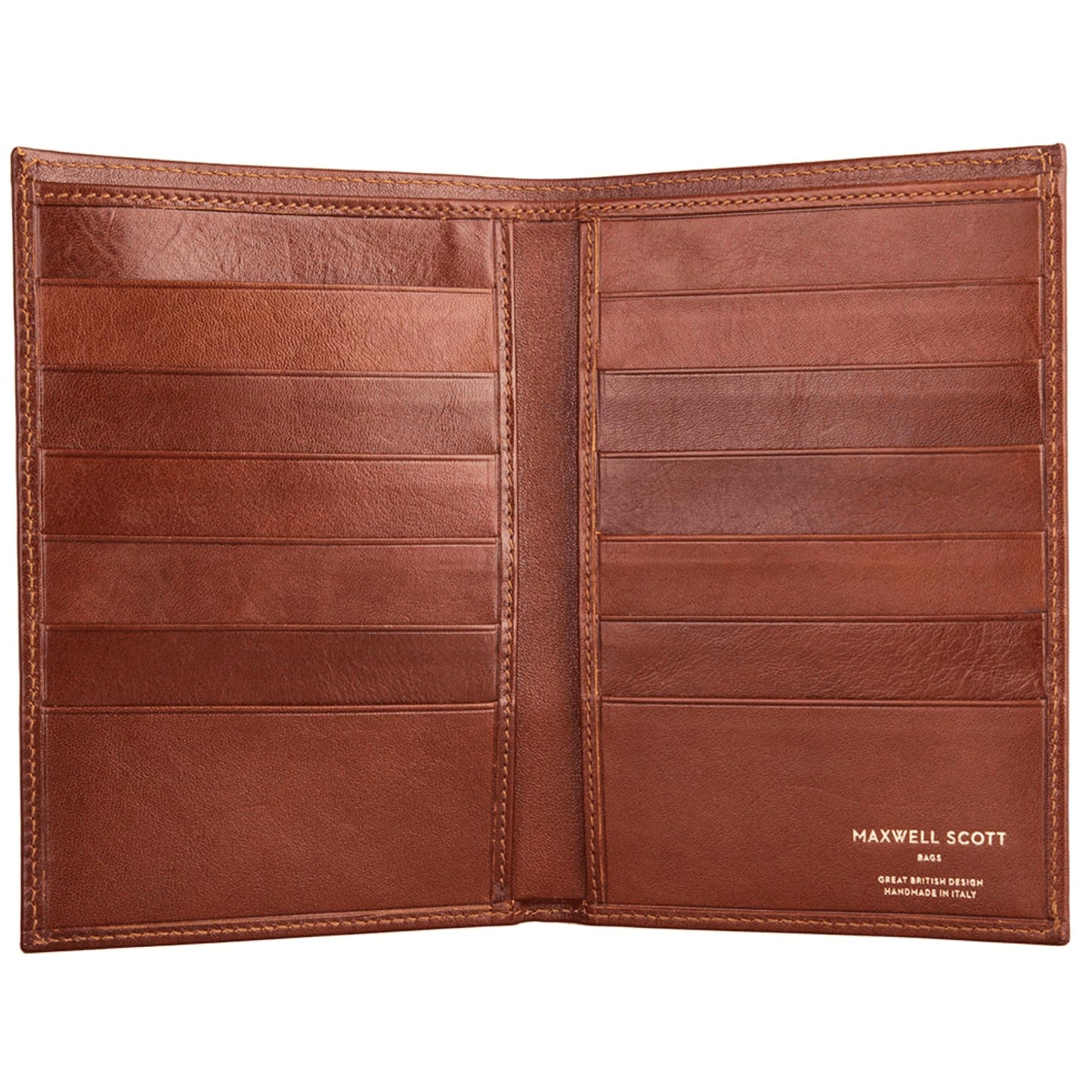 Maxwell Scott Grand Portefeuille Vertical en Cuir Italien pour Homme - Pianillo