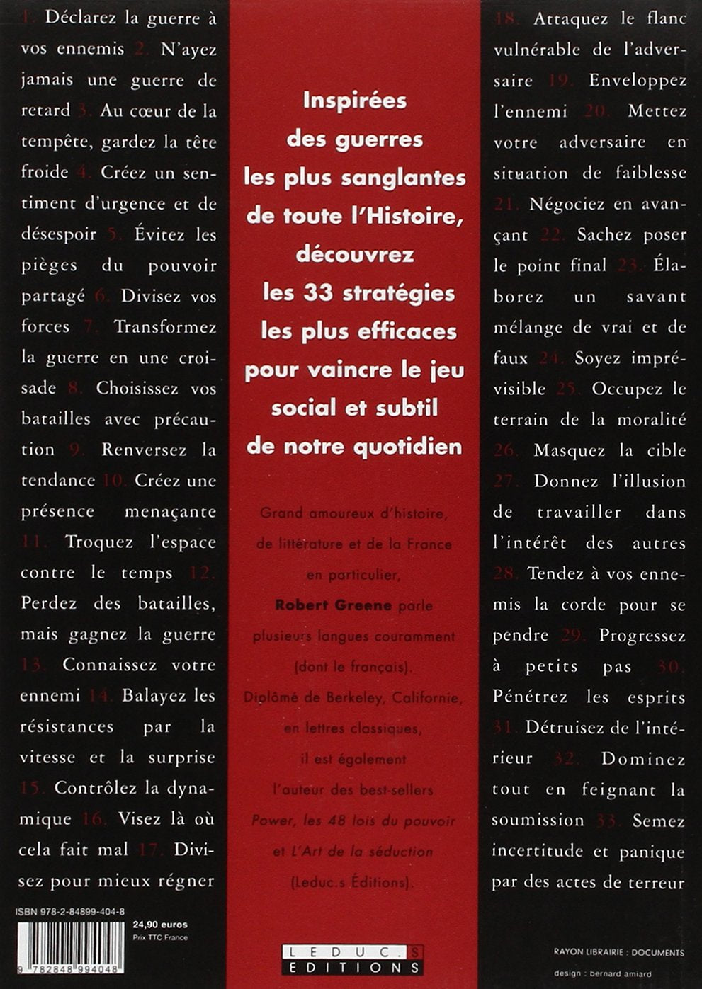 Stratégie : Les 33 lois de la guerre