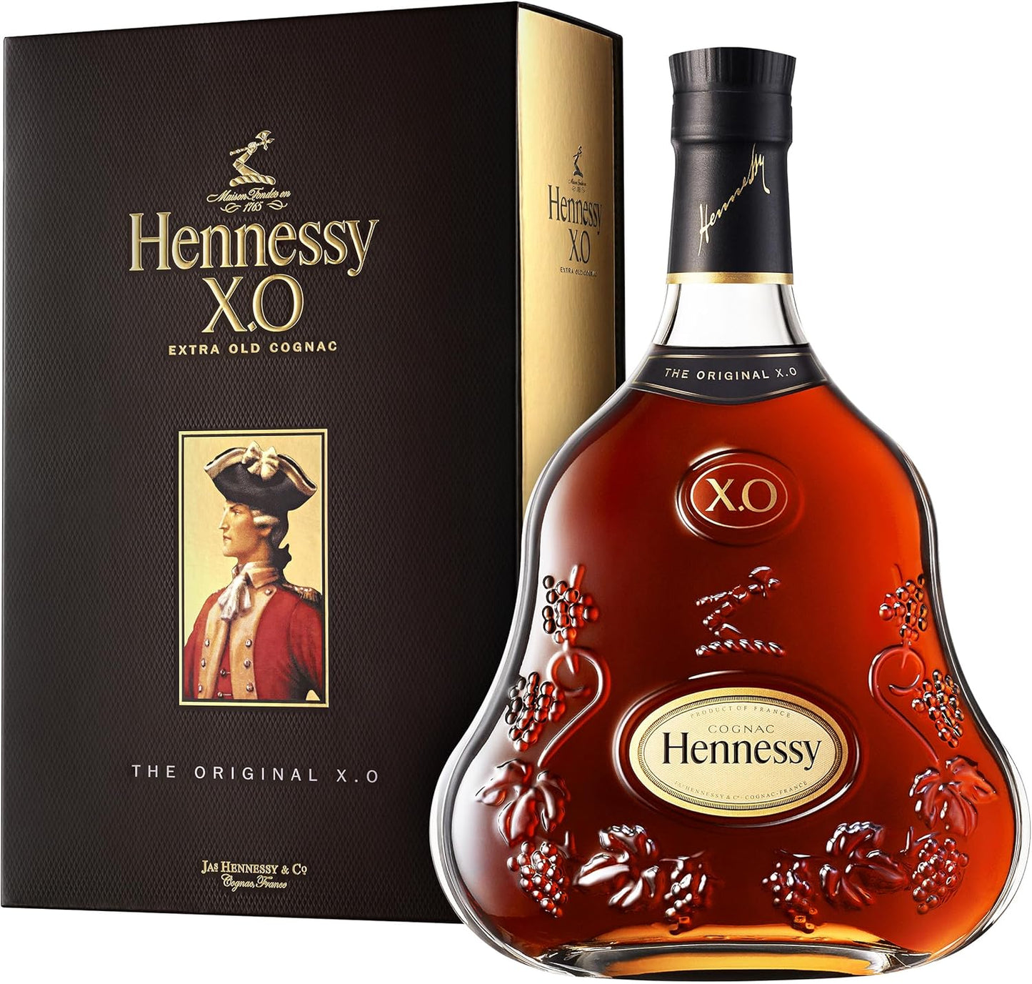 Hennessy X.O Cognac 40% 70cL sous coffret